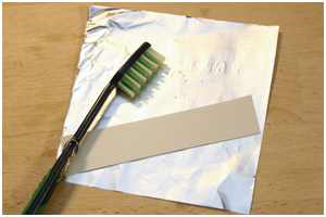 Rautenblechimitation