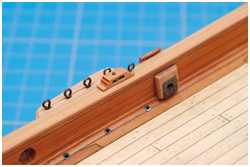 aufgesetzte Scheibgatten