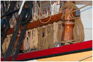 unterschiedliche Farbt&ouml;ne auf der HMS Bounty