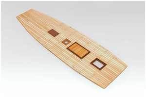 Leisten für Decksbeplankung