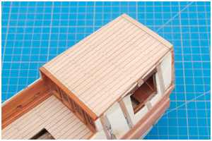 Kalfaterung mit Bleistift