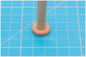 Kalfaterung mit Bleistift