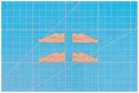 Kalfaterung mit Bleistift