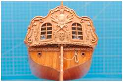 einfache Sorgleine, au&szlig;en an einem Ring belegt