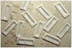 die fertig ausgefr&auml;sten Prismen