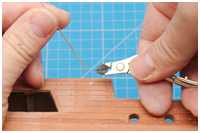 D&uuml;beln von Planken