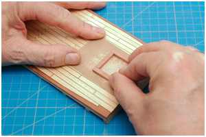 Balkenbucht auf Decksaufbauten übertragen