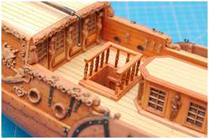 Balkenbucht auf Decksaufbauten übertragen