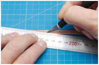 Laschungen in Leisten einarbeiten