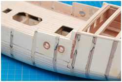 Stückpforten und Trempelrahmen