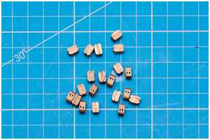 Blöcke in Form schleifen