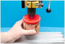 Blöcke in Form schleifen