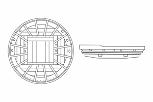 Marsplattformen - holländische Bauart 17. Jhd.