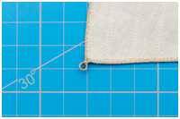 eingebundene Halskausch