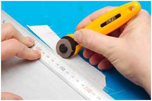 Ausfransen von Stoffrändern vermeiden