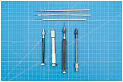 Stiftbohrer und bestückte Bohrerklöbchen