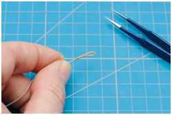 Zusammenziehen der Spleißes