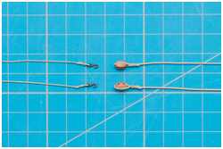 fertiger Bändselspleiß mit etwas Betrachtungsabstand