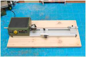 Spitzenweite der Drechselbank verl&auml;ngern