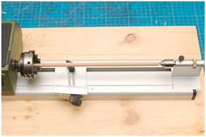 Spitzenweite der Drechselbank verl&auml;ngern