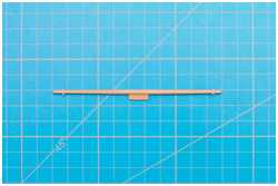 gefräste Führung für die Mittelklampe