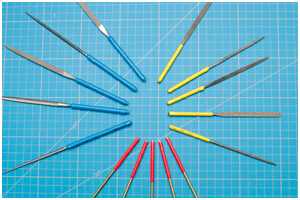 gewickelte Feilenhefte