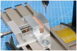 Arbeiten mit der Mikrofr&auml;se MF70