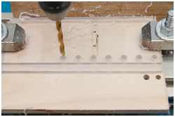 Plankenklemmen für Außenbeplankung