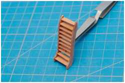 Treppen für einen Niedergang