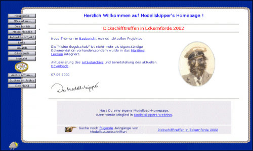 Layout August 2000 bis Juli 2001