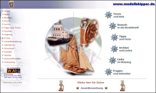 Layout Juli 2001 bis November 2004