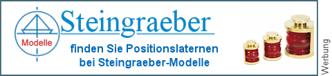 Positionslaternen bei Steingraeber-Modelle 